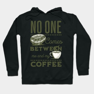 Coffee saying design Hoodie